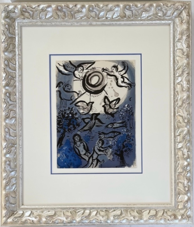 Chagall - Die Schöpfung (gerahmt)