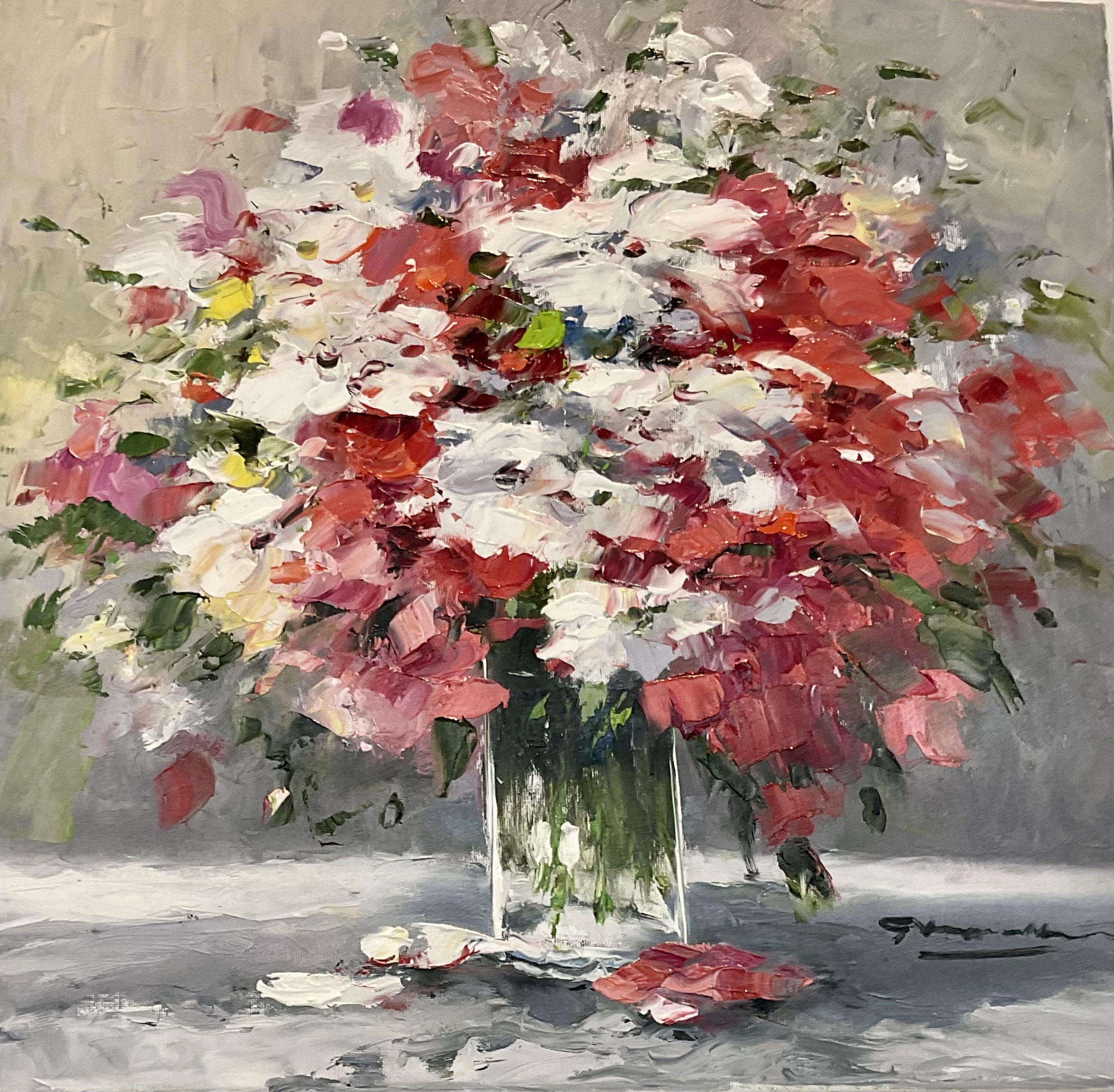 Gerhard Nesvadba - Blumen Pink